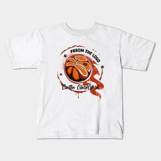 from the logo caitlin clark 22 Kids T-Shirt